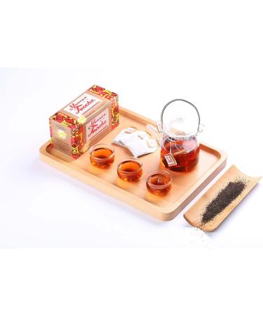  YUNNAN TUOCHA Yunnan Tuocha Zouji - Tuocha Ginseng Tea - Vitalising - 20 Sachets - 40 g - Yunnan Origin Guarantee - Buy Online on GoSupps.com
