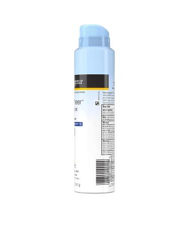 Neutrogena Ultra Sheer SPF 70 Body Mist Sunscreen Spray | Pack of 3 | Lightweight, Non-Greasy, Water Resistant, Oil-Free UVA/UVB Protection - Buy Online on GoSupps.com