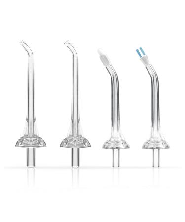 Replacement Tips for Nursal Water flosser DC5121 Water Tip Replacement Heads Magnetic Nozzle Oral Irrigator Refill Heads Jet Tips (4 Pieces)