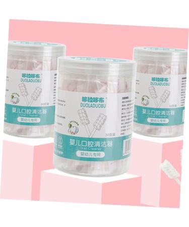 Minkissy 90-Piece Infant Dung Brush Set - Gauze Toothbrush & Tongue Cleaner for Toddlers | Newborn Milk Sponge Cleaning Tool - Buy Online on GoSupps.com