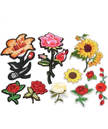 COHEALI 28 Pcs Stickers for Kids Floral Shaped Applique Patch Design Clothes Patches Badge Plaque As Shownx2pcs Mx2pcs - Buy Online on GoSupps.com