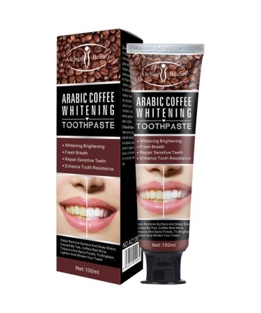 AICHUN BEAUTY Arabic Coffee Toothpaste Fresh Breath Repair Sensitive Teeth Enhance Tooth Resistance Clean Tooth Roots 100ml