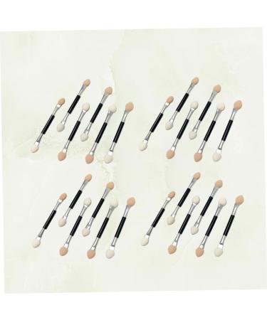 Mikinona 30pcs Women Eyeshadow Brush Double Head Eyeshadow Sponge Cosmetic Brush Kit Face Blush - Buy Online on GoSupps.com