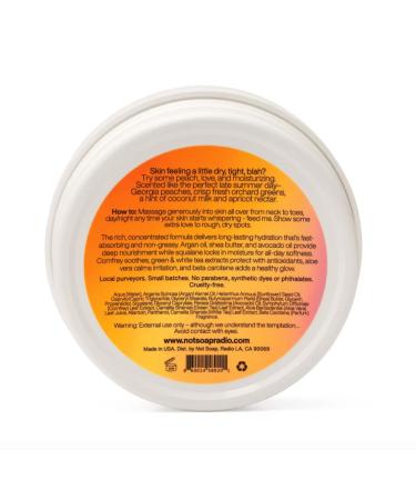 Not Soap Radio harvest peach | body butter | farm to bottle - Buy Online on GoSupps.com