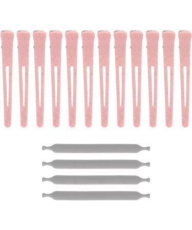 Hair Clip Portable ABS Sectioning Hair Clip with Silicone Band for Hair Salon - Buy Online on GoSupps.com