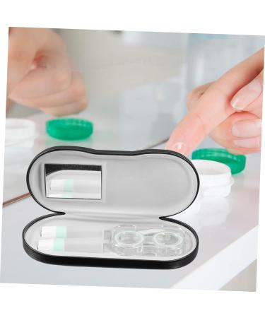 Lurrose Double-Layer Glasses Case | Multi-Purpose Contact Lens & Sunglasses Holder | 16x7x5.5cm | Ideal for Outdoor Use | International Shipping Available - Buy Online on GoSupps.com