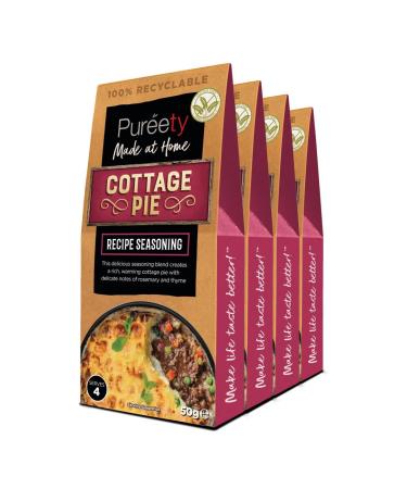 Pureety GLUTEN FREE Cottage Pie Recipe Seasoning x 4 packs - Buy Online on GoSupps.com