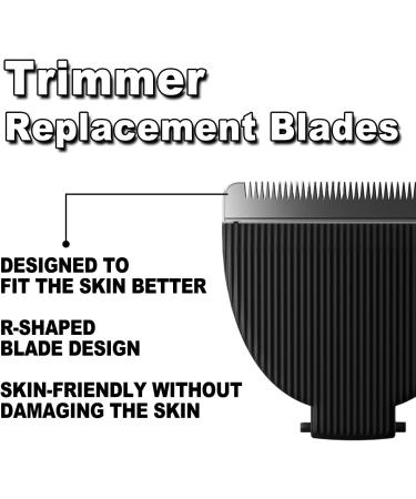 3 Packs Black Replacement Blades for Meri-dian Trimmer Compatible with Meridian Body Trimmer Onyx & Sage Hygienic Ceramic Replacement Blades - Buy Online on GoSupps.com