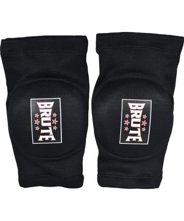 Brute Elbow Protector for Martial Arts | Optimal Fit & Freedom of Movement | Sparring Muay Thai Taekwondo | Size L-XL | 100% Polyester - Black - Buy Online on GoSupps.com