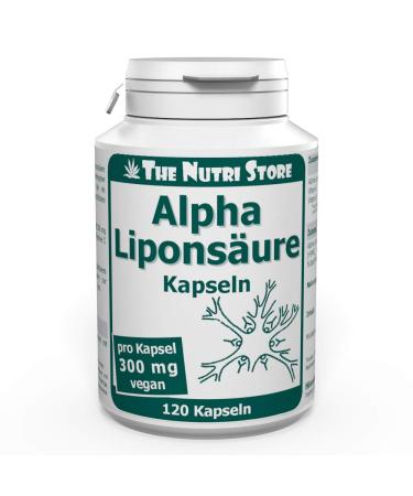 Alpha Lipoic Acid 300 mg vegan capsules 120 pcs. - plus vitamins C and E