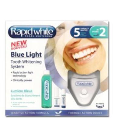 Rapid White Teeth Whitening - Fast & Effective Blue & White - 1 Piece for Bright Smile | International Shipping Available - Buy Online on GoSupps.com