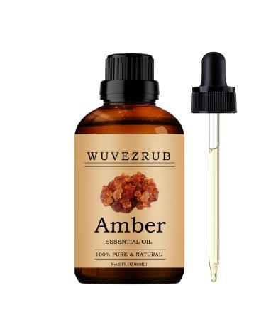 Amber Essential Oils 60ML Pure Amber Essential Oil for Aromatherapy Diffuser - 2 Fl Oz Amber 2 Fl Oz (Pack of 1)