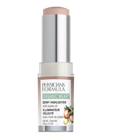 Physicians Formula Organic Wear Dew Frost Highlighter Stick - Cream To Powder Formula - Buy Online on GoSupps.com