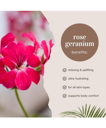 Rose Geranium Essential Oil - 100% Pure & Uncut - 1 fl oz | GreenHealth | International Shipping Available - Buy Online on GoSupps.com