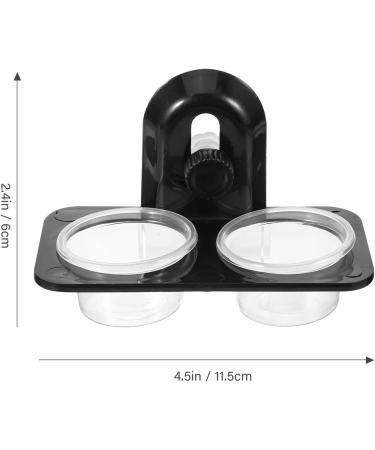 POPETPOP Gecko Feeder Ledge-Small Gecko Food Cups Reptile Feeder for Reptiles Food and Water Feeding(Screw Type) Size 1 - Buy Online on GoSupps.com