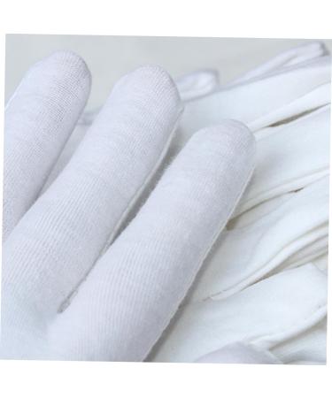 minkissy 18 Pairs Hand Care Cotton for Dry Hands Cosmetic Moisturizing Hand Lab Working Spa Hydrating White Thick Section - Buy Online on GoSupps.com