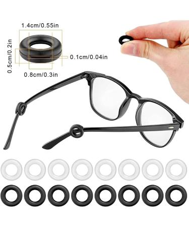 Tiipri Anti-Slip Silicone Glasses Ear Pads - 26 Pair Glasses Holders & Accessories for Ultimate Comfort - Buy Online on GoSupps.com