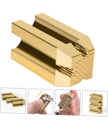 DOITOOL 1pc Eyebrow Pencil Sharpener Empty Nasal Spray Bottle Sharpener Electric Manual Pencil Sharpener Color Eyeliner Pencil Portable Handheld Plastic Spray Gold Electric - Buy Online on GoSupps.com