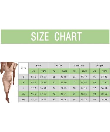 Briskyry V-Neck Floral Knee-Length Business Dresses for Women Elegant Summer Party Dress with Ruffled Hem and Sleeves - Buy Online on GoSupps.com