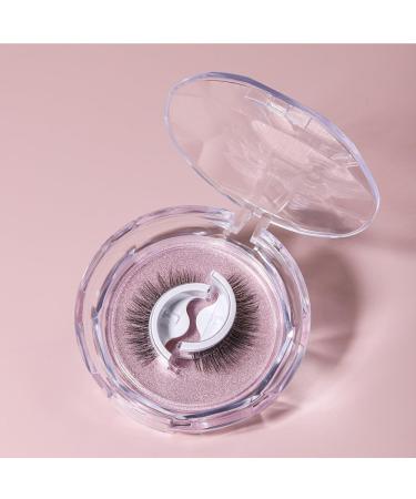 Self Adhesive Eyelashes - No Glue Needed Reusable & Easy to Use | 6 Pairs Natural Look 34 Types - Perfect for Effortless Makeup - Buy Online on GoSupps.com