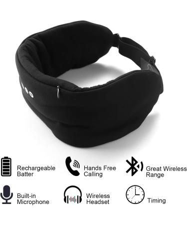 ALASKA BEAR Bluetooth Sleep Headband with HD Stereo Music, Noise Reduction, and Thin Speakers - Black - Buy Online on GoSupps.com
