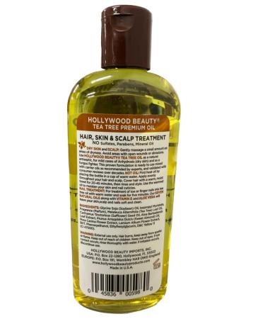 Hollywood Beauty Castor Oil 2 oz (Pack of 3) - Buy Online on GoSupps.com