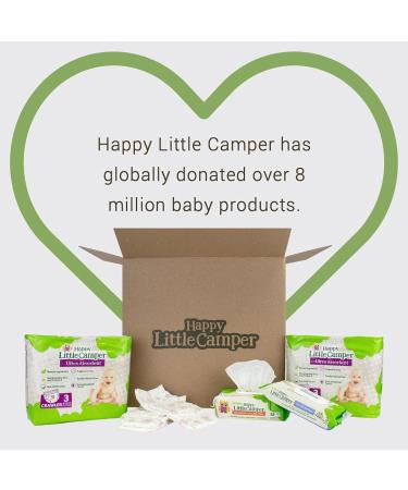 Happy Little Camper Flushable Wet Wipes with Aloe & Vitamin E - 50 Count - Buy Online on GoSupps.com
