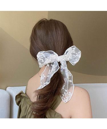 Stylish Bow Hair Ties & Accessories - Black & White Hair Jewelry for Women & Girls | International Shipping - Buy Online on GoSupps.com