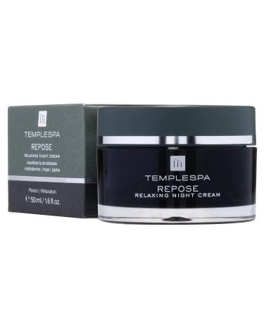TEMPLESPA REPOSE Night Face Cream | Relaxing Aromatherapy & Anti-Ageing Moisturizer - Buy Online on GoSupps.com