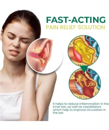 Organic Ear Support Elixir - Natural Ear Oil for Ringing Ears & Ear Pain (2pcs) - Buy Online on GoSupps.com