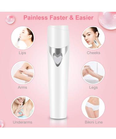 Wallfire Women's Hair Remover - 50% Off Slim Design for Easy Carry - Gentle Circular Motion for Smooth Skin - Buy Online on GoSupps.com