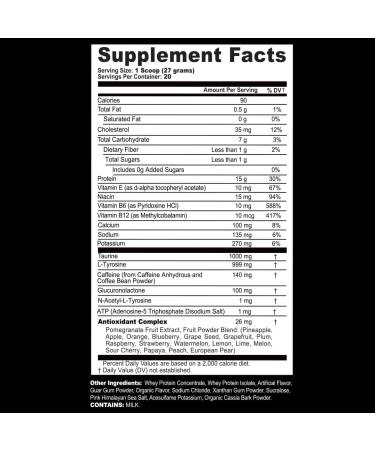 G Fuel Protein + Energy Drink Powder, Pre Workout Caffeine Mix for Gaming, Sugar Free Focus Amino, Vitamin + Antioxidants, 19oz (French Vanilla Latte, 20 Servings) - Buy Online on GoSupps.com