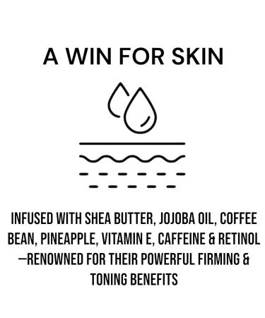 Firming & Toning Body Cream with Retinol | 6.8 fl oz | Natural Organic Vegan & Cruelty-Free - Shop Internationally - Buy Online on GoSupps.com