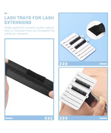 Eyelash Display Board | Acrylic Lash Holder Tray for Extensions | 7.9x5.4 cm | Best Lash Extension Supplies - Buy Online on GoSupps.com