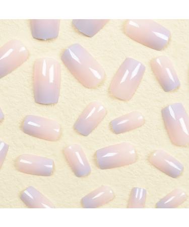 Diduikalor Short Press On Nails - Set of 24pcs | Easy & Quick Nail Extension Solution - Buy Online on GoSupps.com