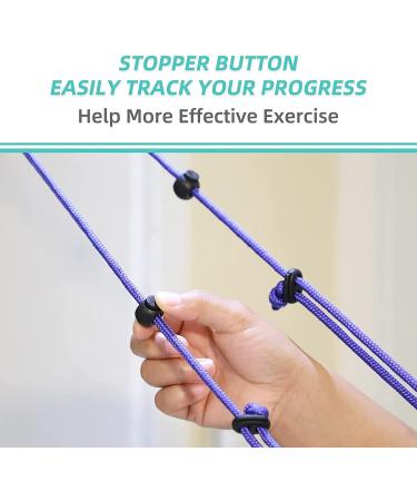 Fanwer Shoulder Pulley - Arm Rehabilitation & Rotator Cuff Recovery Over Door Exercise Equipment - Buy Online on GoSupps.com