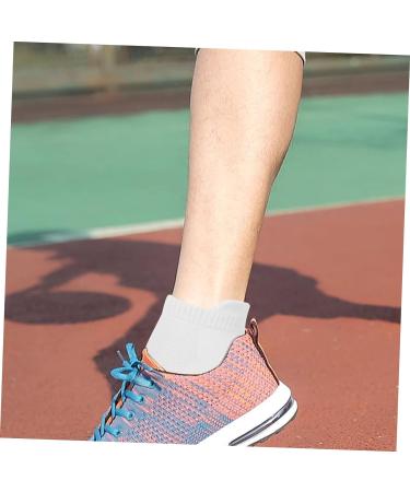 Beaupretty 4 Pairs Combed Cotton Socks Summer Socks Low-cut Liners Socks Breathable Sports Stockings All Season Cotton Socks Cotton Ankle Sock Low-cut Liner Socks Unisex Cotton Socks White Grey 21x5x0.3cm - Buy Online on GoSupps.com