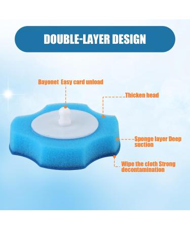 32pcs Upgraded Wand Refills Double-layered Upgraded Toilet Brush Wand Refills Toilet Bowl Wand Refills Toilet Wand Replacement Toilet Brush Refills for Cleaning (Blue) - Buy Online on GoSupps.com
