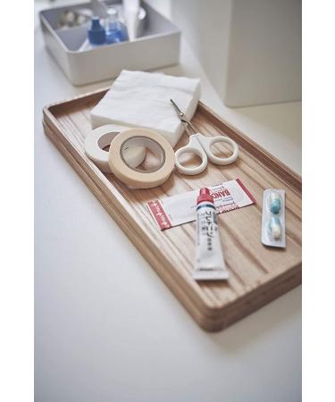 YAMAZAKI Home Three Tiered First Aid Box Steel + Wood Organizer - White - Buy Online on GoSupps.com
