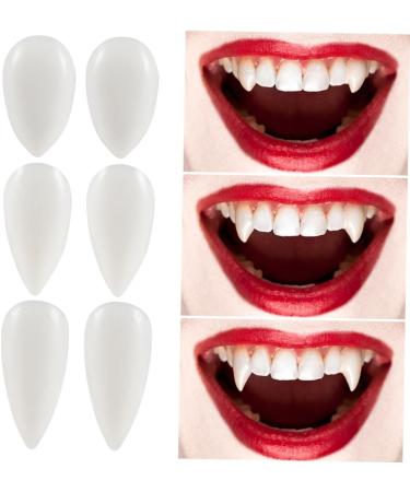 Buy TOYANDONA 30 Pairs Halloween Dentures Vampire Fangs & Zombie Makeup Props for Halloween Costumes & Parties - Buy Online on GoSupps.com