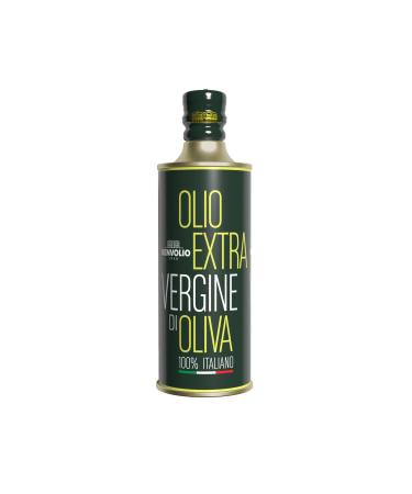 BENVOLIO 1938 Cold Pressed Extra Virgin Olive Oil - 500 ml - 100% ITALIAN Metallic Gourmet Bottle