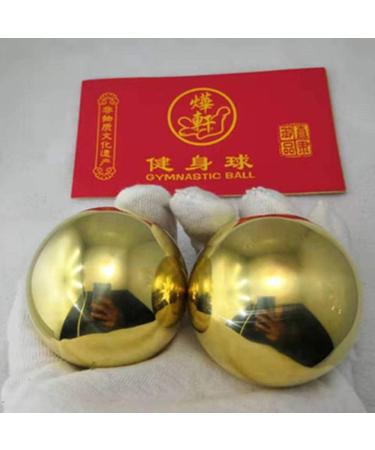 Dixinla Baoding Fitness Ball Baoding Pure Copper Ball Health Care Handball Fitness Ball Old Age Gift Hand Play Ball Chinese Ball - Buy Online on GoSupps.com