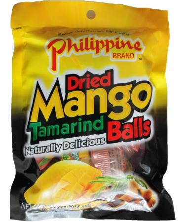 Philippine Brand Mango Tamarind Balls Mango Tamarind Balls 3 x 100 g - Buy Online on GoSupps.com