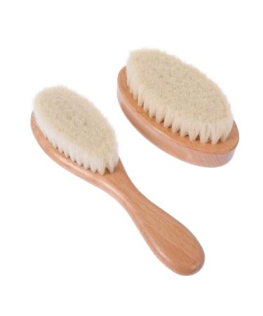 Healifty 2pcs Bath Brush Scalp Massagers Multi Function Cleaning Brush Baby Hair Brush Toddlers Hair Brush Baby Shower Set Body Brush for Shower Shop Barber Brushes Haircut Brushes Newborn