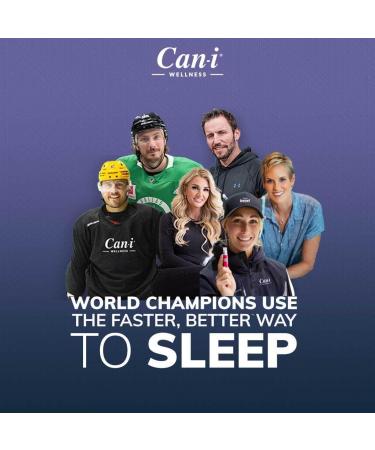 Sleep Fast & Longer - Ready to use Oral Spray - Sleep Support with Melatonin GABA and 5-HTP - Liquid Melatonin Spray - Better than Sleep Gummies for Adults - Can-i Sleep by Can I Wellness Sleep 1 Pack - 30 Servings - Buy Online on GoSupps.com