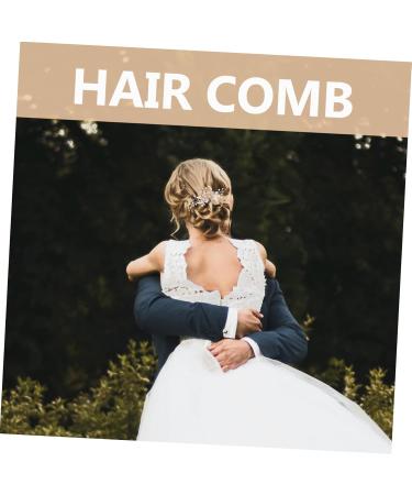 Hair Comb Bridesmaid Hear Decoration Flower Clips Wedding Hair Accessories Birthday Headpiece Hair Styling Accessories Bride Hair Accessory Tiara Miss Headgear Alloy Princess - Buy Online on GoSupps.com