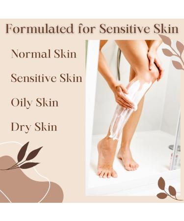 Fragrance-Free Shea Butter Shaving Soap for Sensitive Skin - Moisturizing & Long Lasting (Pack of 3 - Buy Online on GoSupps.com