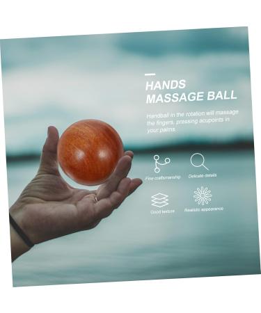 OHPHCAL 2 Health Ball Handball Stress Ball - Premium Wood Massage Balls for Adults | Ideal Gifts & Foot Muscle Relief - Buy Online on GoSupps.com