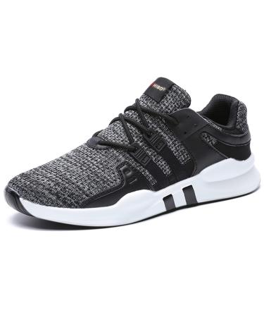 JACKSHIBO Sneakers Men Women Running Shoes Lightweight Sports Shoes Sneakers Unisex 36-46EU 43 EU 01 Gray