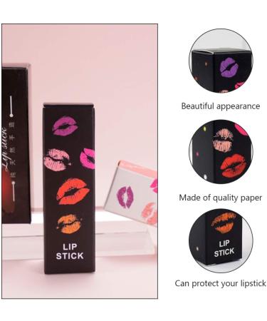 Buy Minkissy 50pcs Paper Lipstick Tubes - Empty Lip Gloss Boxes & DIY Lipstick Holders in Assorted Colors - Buy Online on GoSupps.com